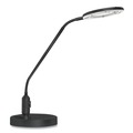  | Alera ALELEDM765B 6.88 in. W x 16.63 in. D x 16.75 in. H 3 Diopter Clamp-On LED Desktop Magnifier - Black image number 0