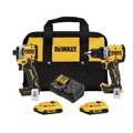 Combo Kits | Factory Reconditioned Dewalt DCK2051D2R 20V MAX XR 1/2 in. Cordless Drill Driver and 20V MAX ATOMIC 1/4 in. Cordless Impact Driver Combo Kit (2 Ah) image number 0