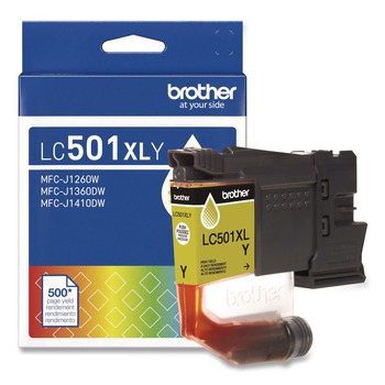 Brother LC501XLYS 500 Page-Yield High-Yield Ink - Yellow