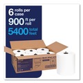 Labor Day Sale! Save $30 off $199! | Tork 290095 Advanced Matic 7.7 in. x 900 ft. Hand Towel Roll - White (6 Rolls/Carton) image number 2