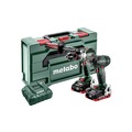 Combo Kits | Metabo 685184620 18V Brushless Lithium-Ion 1/2 in. Cordless Hammer Drill and 1/4 in. Impact Driver Combo Kit with 2 Batteries (4 Ah) image number 0