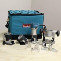  | Makita RT0701CX3 1-1/4 HP Compact Router Kit with Attachments image number 2