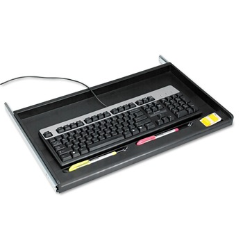 Innovera IVR53010 21.38 in.  x 12.88 in. Standard Underdesk Keyboard Drawer - Black