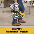 Miter Saws | Dewalt DCS361B 20V MAX Brushed Sliding Lithium-Ion 7-1/4 in. Cordless Miter Saw (Tool Only) image number 2