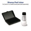 Office Jansan | Carter's 21448 2 oz. Bottle Neat-Flo Stamp Pad Inker - Black image number 4