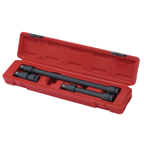 Sockets | Sunex 2501 3-Piece 1/2 in. Drive Locking Impact Socket Extension Set image number 0