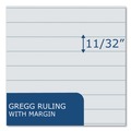 Notebooks & Pads | Roaring Spring 12354 6 in. x 9 in. Assorted Color 80-Sheets Gregg Rule EnviroShades Steno Pad - White Cover (24/Carton) image number 1