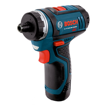  | Factory Reconditioned Bosch 12V Max Lithium-Ion 1/4 in. Cordless Pocket Driver Kit (2 Ah)