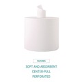 Cleaning Cloths | Windsoft WIN1420B 7.3 in. x 15 in. Center-Flow Perforated Paper Towel Roll - White (6 Rolls/Carton) image number 4