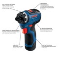Electric Screwdrivers | Factory Reconditioned Bosch GSR12V-300HXB22-RT 12V Max Brushless Lithium-Ion 1/4 in. Cordless Hex Two-Speed Screwdriver Kit with 2 Batteries (2.0 Ah) image number 8