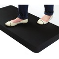 Cleaning & Janitorial Supplies | Floortex FCA32039BM AFS-TEX 3000 20 in. x 39 in. Anti-Fatigue Mat - Midnight Black image number 4