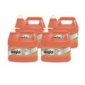 Cleaning & Janitorial Supplies | GOJO Industries 0945-04 1 gal. Natural Orange Smooth Hand Cleaner - Citrus Scent (4/Carton) image number 0