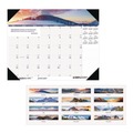 Calendars & Planners | House of Doolittle 176 Earthscapes 22 in. x 17 in. 12-Month (Jan-Dec) 2026 Recycled Monthly Desk Pad Calendar - Mountains of the World Photos image number 0