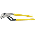 Specialty Pliers | Klein Tools D502-12 12 in. Pump Pliers - Yellow Dip Handle image number 0