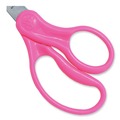 Office Jansan | Westcott 13141 5 in. Long, 1.75 in. Cut Length Pointed Tip Kids Scissors - Assorted Handles (12/Pack) image number 3