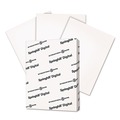 Office Jansan | Springhill 016000 67 lbs. Bristol Weight 8.5 in. x 11 in. Digital Vellum Bristol White Cover - Vellum White (250/Pack) image number 0