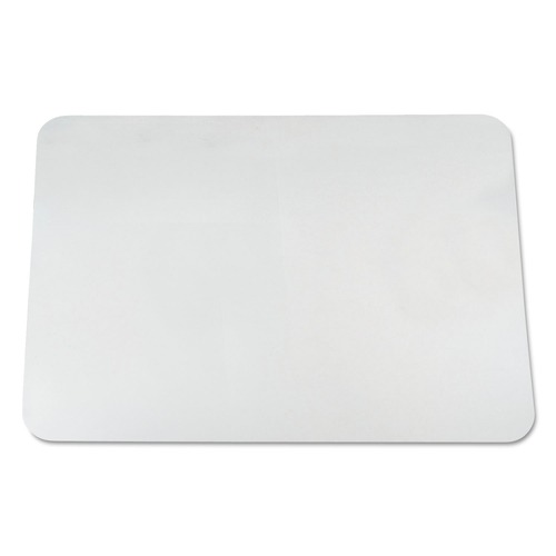 Office Jansan | Artistic 60-8-0MS KrystalView 38 in. x 24 in. Glossy Desk Pad with Antimicrobial Protection - Clear image number 0