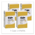 Office Jansan | GOJO Industries 7250-04 NATURAL ORANGE 2,000 milliLiter Smooth Hand Cleaner - Citrus Scent (4/Carton) image number 2