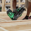 Framing Nailers | Metabo HPT NR3690DCM MultiVolt 36V Brushless Lithium-Ion Cordless Paper Strip Framing Nailer Kit (2.5 Ah) image number 11