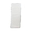 Food Trays, Containers, and Lids | Pactiv Corp. 0TF112S00000 11 in. x 9 in. x 0.65 in. Supermarket Foam Tray - White (250/Carton) image number 2