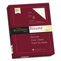 Office Jansan | Southworth RD18ICF 8.5 in. x 11 in. 32 lbs. Bond Weight 100% Cotton Resume Paper - Ivory (100/Box) image number 0