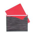  | C-Line 63540 Write-On Straight Tab Letter Size Fashion Poly File Jackets - Assorted Colors (6/Pack) image number 3