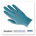 Work Gloves | KleenGuard 57372 9.5 in. Long 6 mil Thick Powder-Free G10 Nitrile Gloves - Medium Blue (10-Boxes/Carton) image number 4