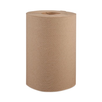 PRODUCTS | Windsoft WIN108 1-Ply 8 in. x 350 ft. Hardwound Paper Towel Rolls - Natural (12 Rolls/Carton)