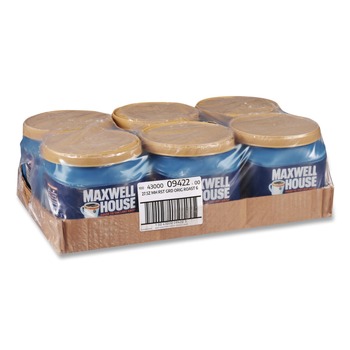 Maxwell House 4300009422 27.5 oz Canister Original Coffee (6/Carton)