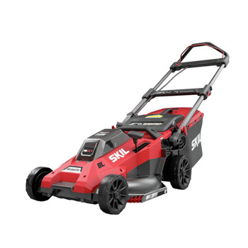 Skil 20V PWRCORE20 Brushless Lithium-Ion 18 in. Cordless Lawn Mower Kit with 2 Batteries (4 Ah)