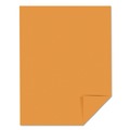 Office Jansan | Astrobrights 22851 65 lbs. 8.5 in. x 11 in. Colored Cardstock - Cosmic Orange (250/Pack) image number 1