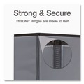 Bulk Savings Pricing 2 | Cardinal 10341 4 in. Capacity 11 x 8.5 Premier Easy Open ClearVue Locking Slant-D Ring Binder - Black image number 3