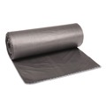 Trash Bags | Boardwalk H7658SGKR01 1.1 Mil 38 in. x 58 in. 60 Gallon Extra-Extra-Heavy Can Liner - Gray (100/Carton) image number 0