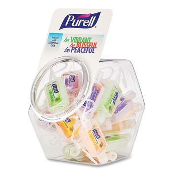 PURELL 1 oz Advanced Hand Sanitizer Gel Infused with Essential Oils - Assorted Scents (25/Carton)