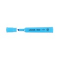  | Universal UNV08864 Fluorescent Ink Chisel Tip Desk Highlighters - Blue (1 Dozen) image number 2