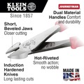 Pliers | Klein Tools J2000-28 8 1/8 in. Diagonal Cutting Pliers image number 1