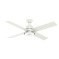 Ceiling Fans | Casablanca 59413 54 in. Daphne Ceiling Fan with Light and Integrated Wall Control (Fresh White) image number 1