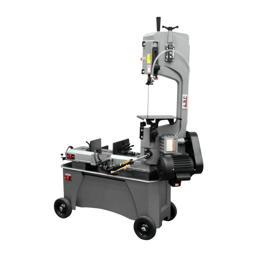 JET HVBS712 7 in. x 12 in. Horizontal Vertical Band Saw