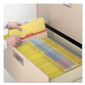 File Folders | Smead 18734 Four-Section Pressboard Top Tab Classification Folders - Yellow/Legal Size (10/Box) image number 4