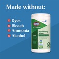Cleaning & Janitorial Supplies | Clorox 60605 CloroxPro EcoClean 8 in. x 7 in. 1-Ply Disinfecting Wipes - Unscented White image number 7