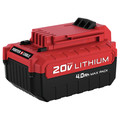 Batteries | Porter-Cable PCC685L (1) 20V MAX 4 Ah Lithium-Ion Pack Battery image number 0