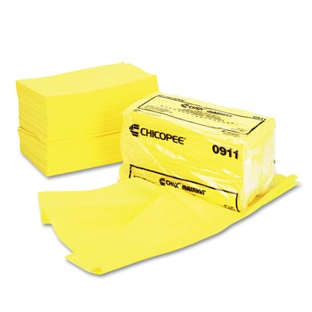 Chix 24 in. x 24 in. Masslinn Dust Cloths - Yellow (50/Bag 2 Bags/Carton)