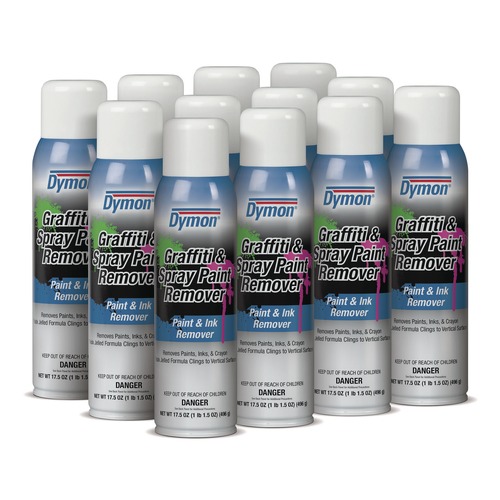 Cleaners & Chemicals | ITW Dymon 07820 17.5 oz. Jelled Formula Graffiti/Paint Remover Aerosol Spray (12/Carton) image number 0