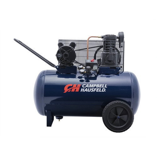 Portable Air Compressors | Campbell Hausfeld VT6271 3.7 HP 30 Gallon Oil-Lube Horizontal Portable Air Compressor image number 0