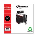 Ink & Toner | Innovera IVRPCLI8BK 412 Page-Yield Remanufactured Replacement for Canon CLI8BK Ink Cartridge - Black image number 1