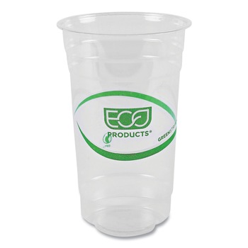 Eco-Products EP-CC24-GS Greenstripe Renewable & Compostable Cold Cups - 24oz. (50/Pack, 20 Pack/Carton)