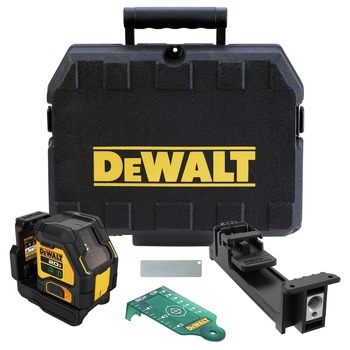 Dewalt 20V MAX Lithium-Ion Cordless Green Cross Line Laser (Tool Only)