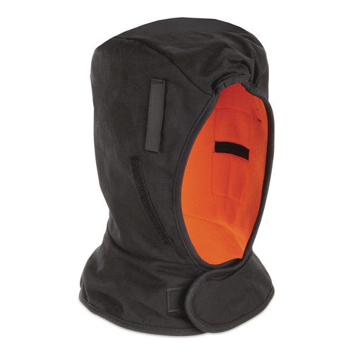 Masks | Ergodyne 16852 N-Ferno 6852 One Size Fits Most Cotton/Fleece 2-Layer Shoulder Winter Liner - Black image number 0