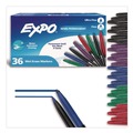 Markers | EXPO 2211378 Wet Erase Markers Fine; Ultra Fine Tip Assorted Colors 36/Box image number 0