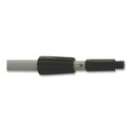 Cleaning & Janitorial Accessories | Boardwalk 96149-BWK 8 ft. Two-Sections Aluminum Extension Pole - Silver/Black image number 1